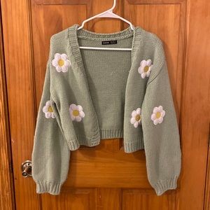 daisy cardigan